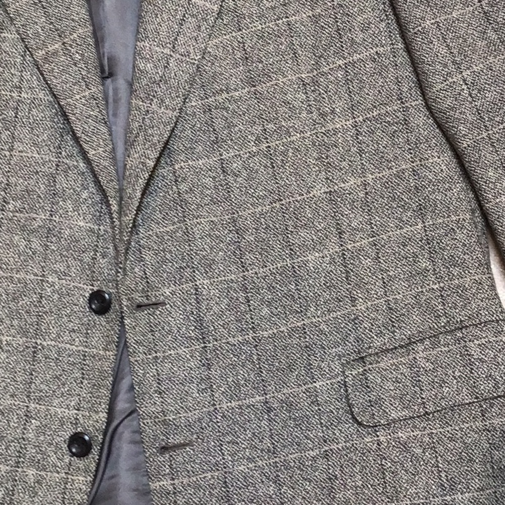 James Davis Plaid Wool Jacket - image 4